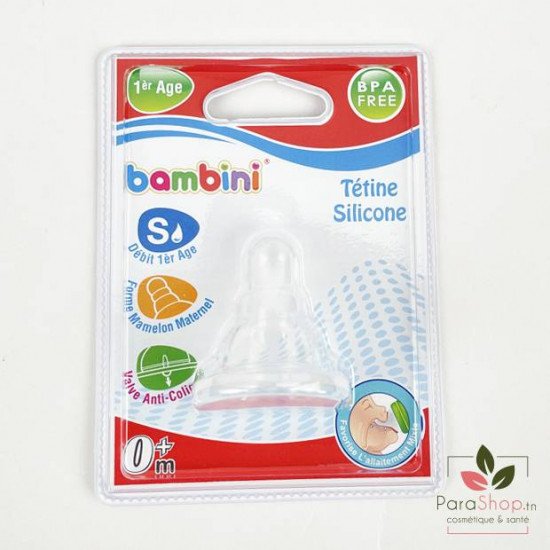 BAMBINI TETINE SILICONE 1ER AGE - 411