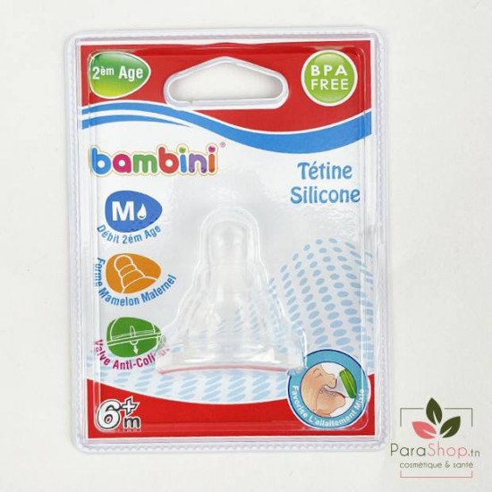 BAMBINI TETINE SILICONE 2EME AGE - 412