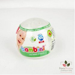 BAMBINI TETINE SILICONE AVEC BOITE 2EME AGE LARGE - 420