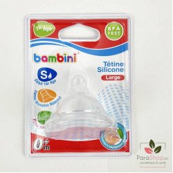 BAMBINI TETINE SILICONE LARGE 1ER AGE - 415