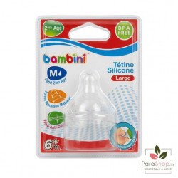 BAMBINI TETINE SILICONE LARGE 2EME AGE - 416