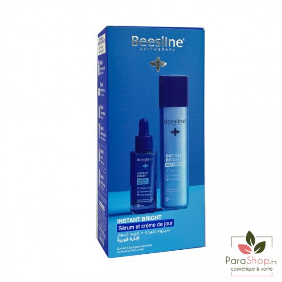 BEESLINE COFFRET INSTANT BRIGHT GLOW SERUM  + CREME DE JOUR