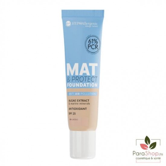 Bell HYPO MAT & PROTECT Fond de teint SPF25 - 03 Almond