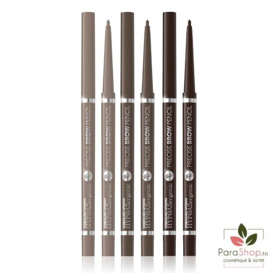 Bell HYPOAllergenic Precise Brow Pencil Crayon a Sourcils 02
