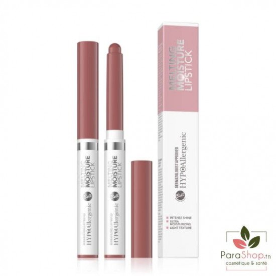 Bell HYPOAllergenic Melting Moisture Lipstick - 03 ROSE WOOD