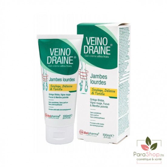 BELPHARMA VEINO DRAINE GEL CREME 100ML