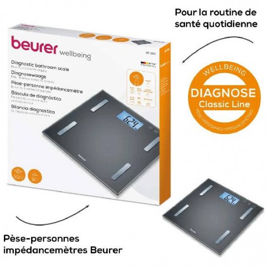 BEURER BF 180 Pese Personne Impédancemètre BEURER BF 180 Pese Personne Impédancemètre