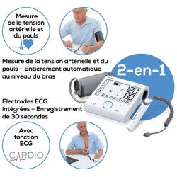 BEURER BM 96 Cardio Tensiomètre avec Fonction ECG BEURER BM 96 Cardio Tensiomètre avec Fonction ECG