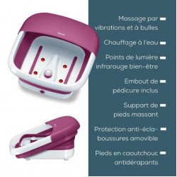 BEURER FB 30 Bain Bouillonnant pour les Pieds 