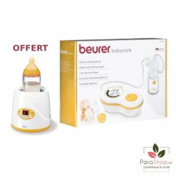 BEURER PACK BY 40 Babycare Tire Lait Electrique +  BY 52 Chauffe Biberon OFFERT