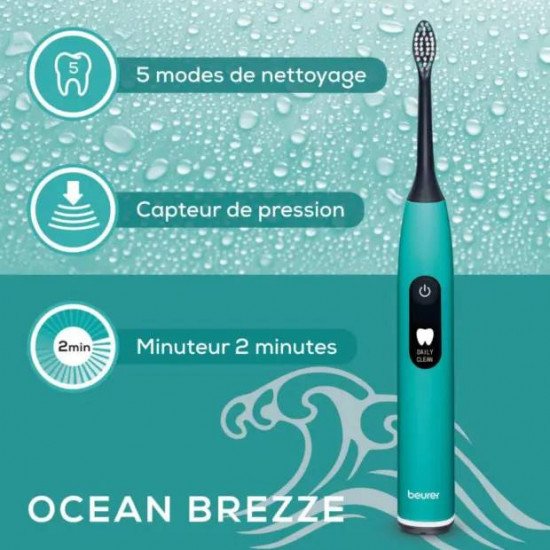 BEURER SC 50 Ocean Breeze GP Brosse a Dents Electrique BEURER SC 50 Ocean Breeze GP Brosse a Dents Electrique
