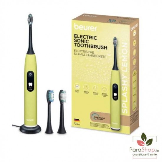 BEURER SC 50 Splashy Lemon GP Brosse a Dents Electrique BEURER SC 50 Splashy Lemon GP Brosse a Dents Electrique