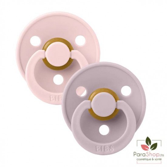 BIBS 02 SUCETTES PACIFIER BLOSSOM DUSKY LILAC SIZE 2