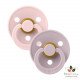 BIBS 02 SUCETTES PACIFIER BLOSSOM DUSKY LILAC SIZE 2