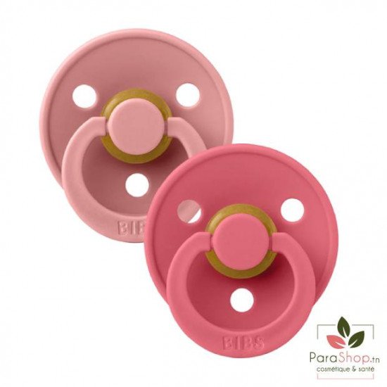 BIBS 02 SUCETTES PACIFIER DUSKY PINK SIZE 2 BIBS 02 SUCETTES PACIFIER DUSKY PINK SIZE 2