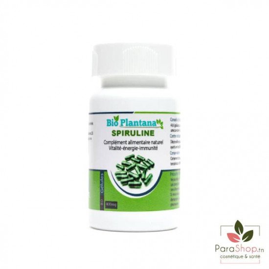 BIO PLANTANA SPIRULINE 80 Gelules BIO PLANTANA SPIRULINE 80 Gelules