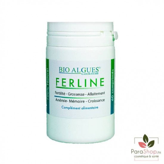 BIO ALGUES FERLINE Spiruline 60 Comprimes