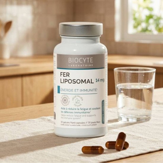 BIOCYTE FER LIPOSOMAL 30 GELULES BIOCYTE FER LIPOSOMAL 30 GELULES