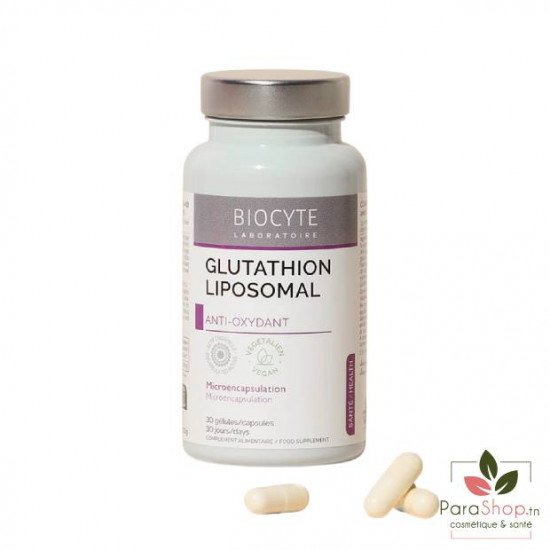 BIOCYTE GLUTATHION LIPOSOMAL 30 GELULES