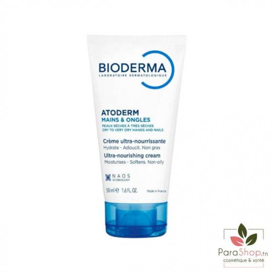 Bioderma Atoderm creme mains & ongles 50ML Bioderma Atoderm creme mains & ongles 50ML