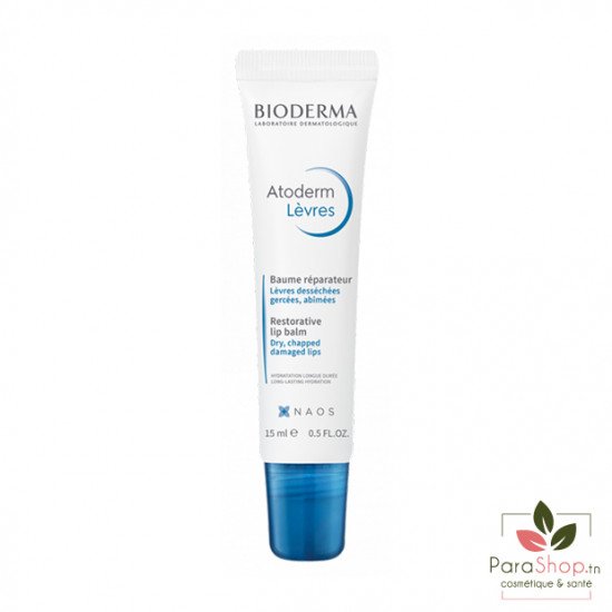 Bioderma Atoderm Lèvres Baume Réparateur 15ML