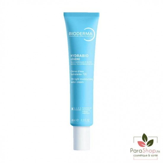 BIODERMA Hydrabio Creme d'eau Hydratante Legere 72h 40ML BIODERMA Hydrabio Creme d'eau Hydratante Legere 72h 40ML