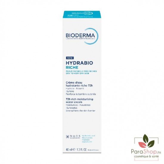 BIODERMA HYDRABIO CREME RICHE 40ML BIODERMA HYDRABIO CREME RICHE 40ML
