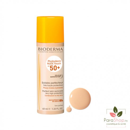 BIODERMA Photoderm NUDE Touch SPF 50+ Teinte Naturelle