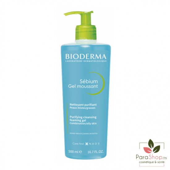 BIODERMA SEBIUM GEL MOUSSANT 500ML