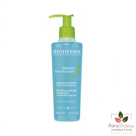 BIODERMA SEBIUM GEL MOUSSANT 200ML