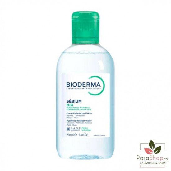 BIODERMA SEBIUM H2O EAU MICELLAIRE 250ML BIODERMA SEBIUM H2O EAU MICELLAIRE 250ML