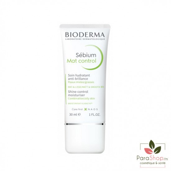 Bioderma Sebium Mat Control Soin hydratant anti brillance 