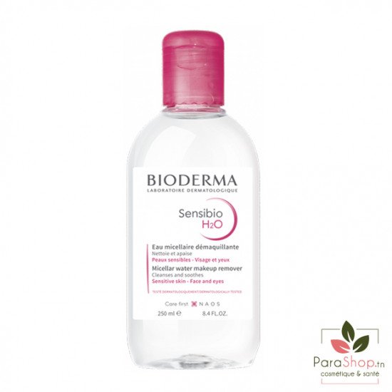 BIODERMA SENSIBIO H2O SOLUTION MICELLAIRE 250ML