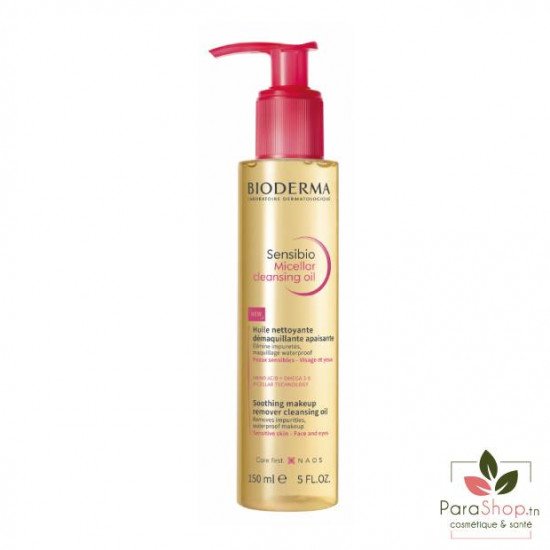 BIODERMA SENSIBIO HUILE MICELLAIRE NETTOYANTE 150ML