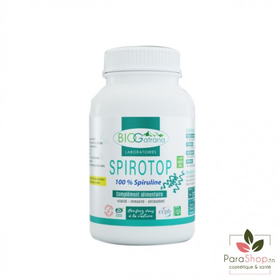 BIOGATRANA SPIROTOP SPIRULINE 45 GELULES