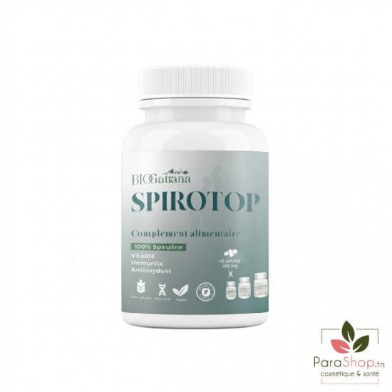BIOGATRANA SPIROTOP SPIRULINE 45 GELULES BIOGATRANA SPIROTOP SPIRULINE 45 GELULES