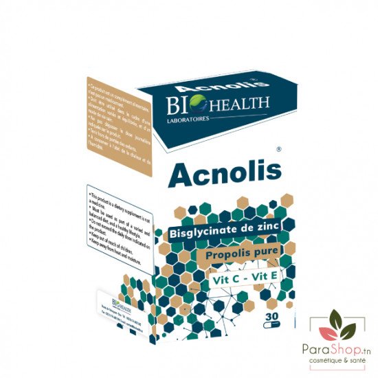 BIOHEALTH ACNOLIS 30 GELULES