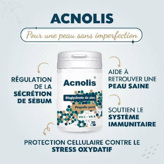 BIOHEALTH ACNOLIS 30 GELULES