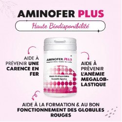 BIOHEALTH AMINOFER PLUS 30 Gelules