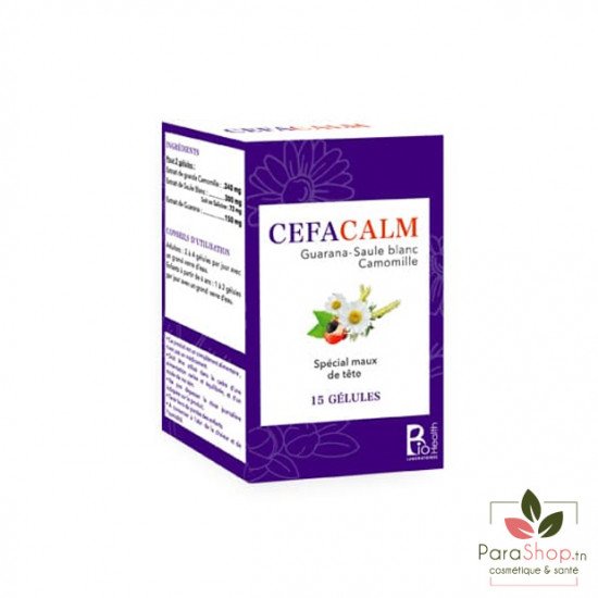 BIOHEALTH CEFACALM 15 Gelules