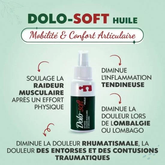 BIOHEALTH DOLO SOFT HUILE 100ML | Tunisie