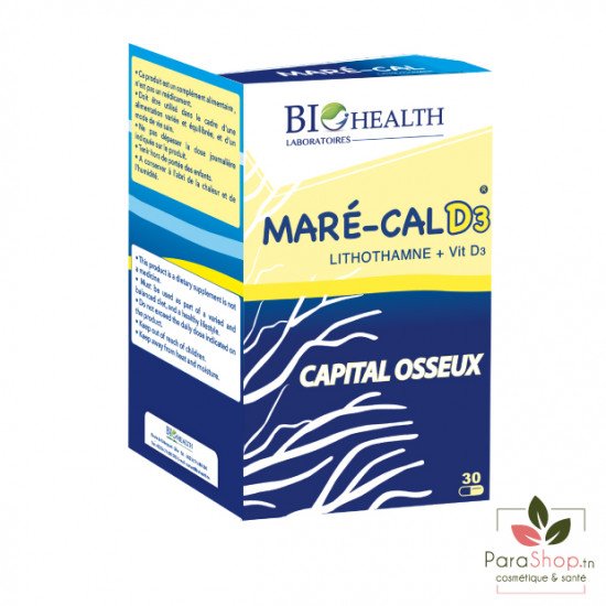 BIOHEALTH MARÉ-CAL D3 CAPITAL OSSEUX 30 Gelules