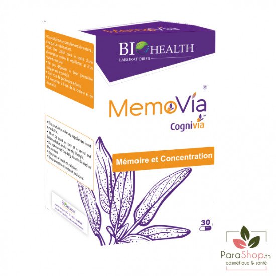 BIOHEALTH MEMOVIA 30 GELULES