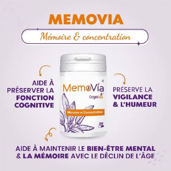 BIOHEALTH MEMOVIA 30 GELULES