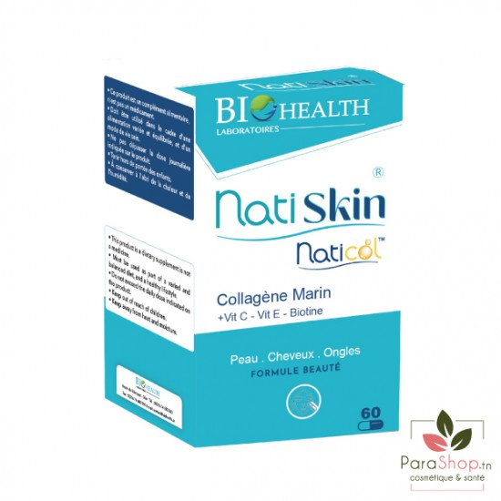 BIOHEALTH NATISKIN 60 GELULES