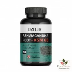 BIOHERBS ASHWAGANDA KSM 66 60 GELULES