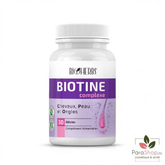BIOHERBS BIOTINE 30 GELULES BIOHERBS BIOTINE 30 GELULES