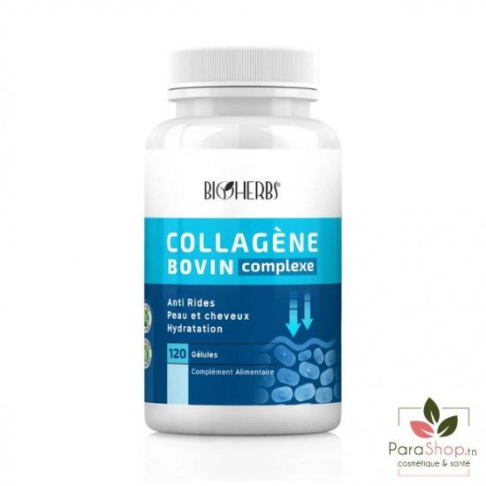 BIOHERBS COLLAGENE BOVIN COMPLEXE 120 GELULES BIOHERBS COLLAGENE BOVIN COMPLEXE 120 GELULES
