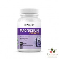 BIOHERBS MAGNESIUM CITRATE 60 GELULES
