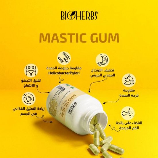 BIOHERBS Mastic Gum 60 GELULES